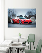 Obraz Ferrari červené zs1303